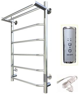 Электрический полотенцесушитель Тругор Пэк сп 6 П с полкой 80x40см хром Пэксп6П80х4032